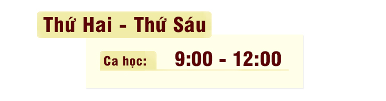 thoi gian hoc noi mi