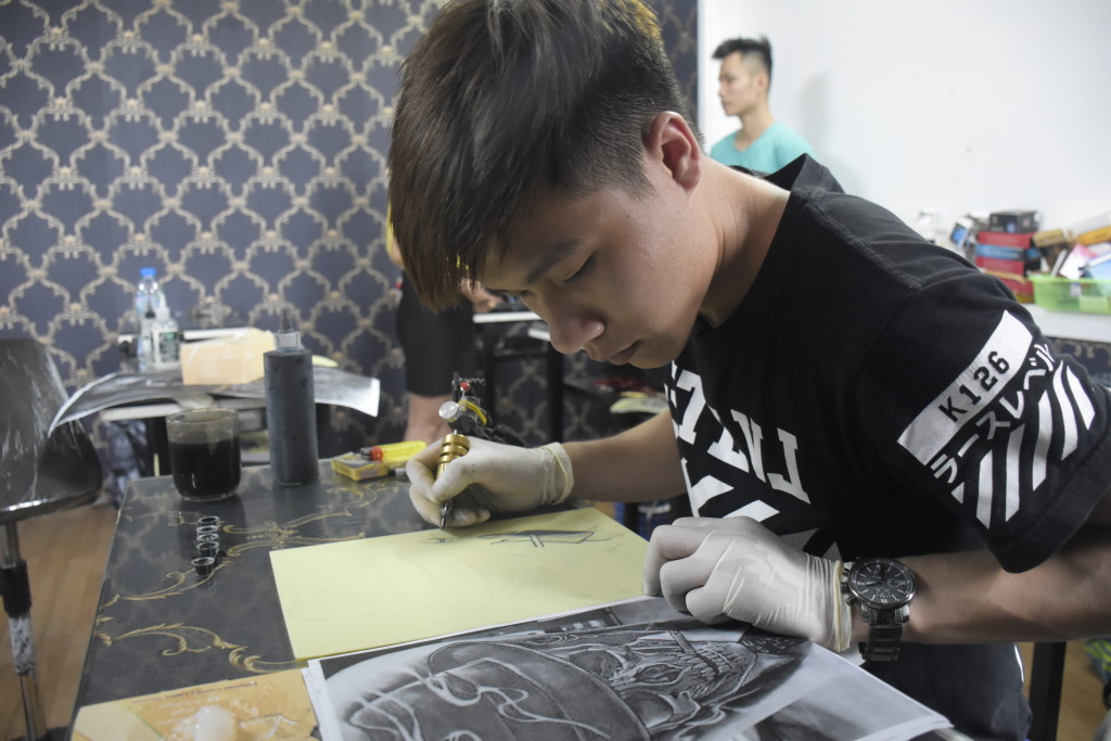 Đào tạo xăm hình nghệ thuật tại KEN TATTOO INK  Biên Hòa Tattoo