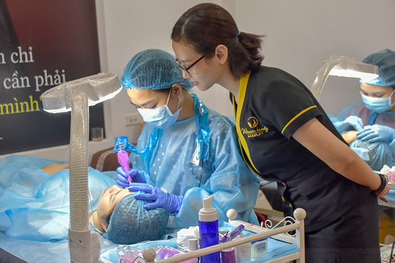 Winnie Beauty Academy – Nơi kiến thức chuyên môn và kỹ năng nghề nghiệp được trau dồi xuyên suốt