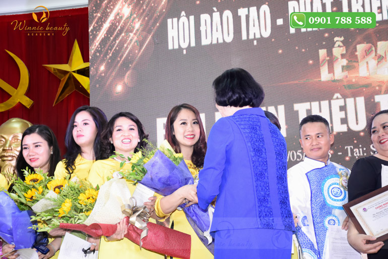 Winnie Beauty Academy tự hào là thành viên Ban lãnh đạo của Ban Phun Thêu Thẩm Mỹ Việt Nam